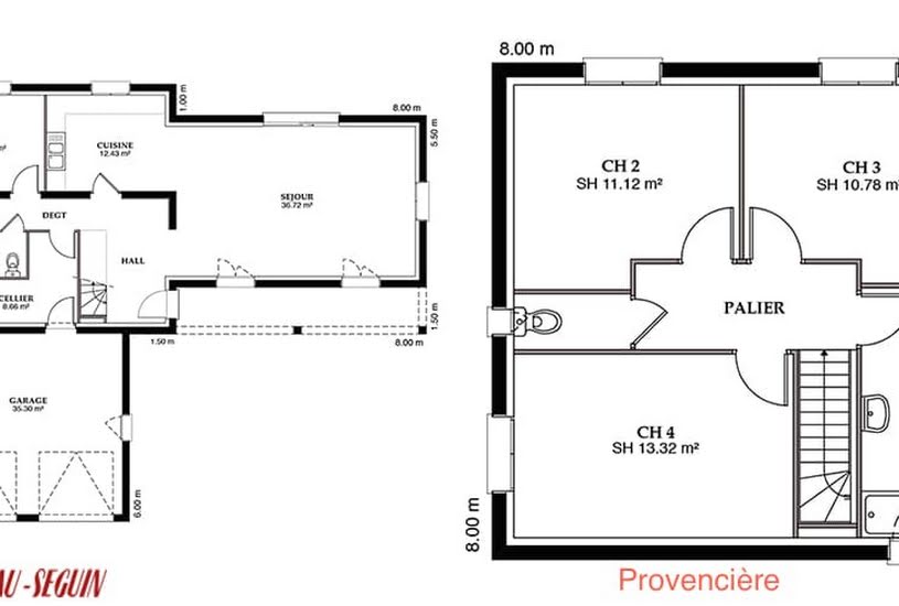  Vente Terrain + Maison - Terrain : 900m² - Maison : 136m² à Mansle (16230) 