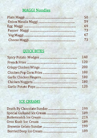 Joe's Burgers And Shakes menu 2