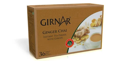 Girnar Instant Premix Ginger Chai - 80 gm