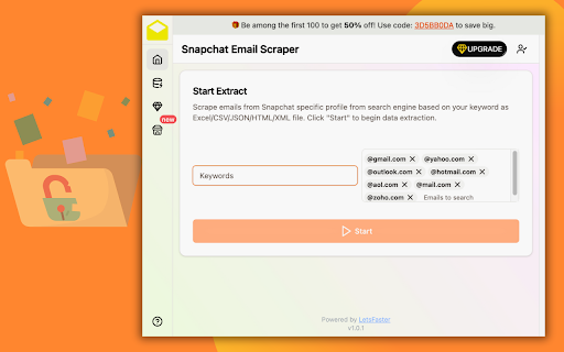 Snapchat Email Scraper