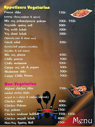 Saraswati Restaurant menu 1