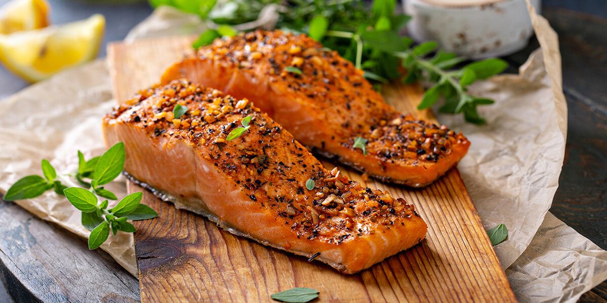 salmon for maintaining muscle mass