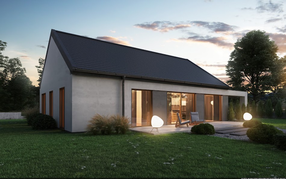 Wizualizacja 3 domu A11 Dąb