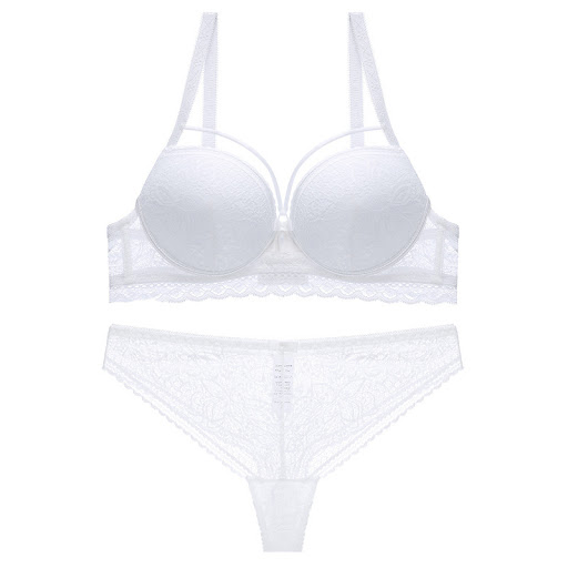 Title 7, Lace Push Up Large Size Bra Set