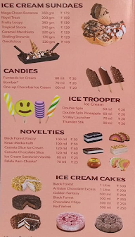 Vadilal - Scoop Shop menu 1