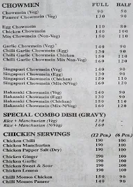 Baba Chinese Food & Snacks menu 5