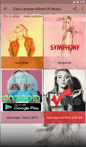 Zara Larsson Album Of Music