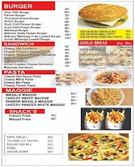 Amrit Pizza Point menu 2