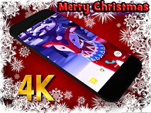 Christmas Deer Live Wallpaper