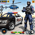 Icon US Police Shooting Crime City