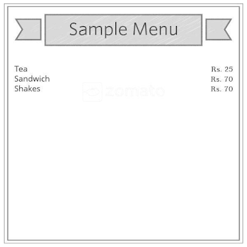 Smart Cafe menu 