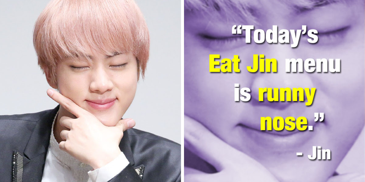 9 Happy Quotes By BTS Jin If You're Struggling To Smile