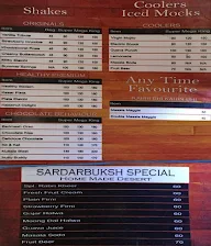 Sardar-Ji-Bakhsh Coffee & Co. menu 2