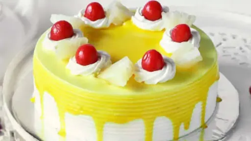 Pineapple Strawberry Cake