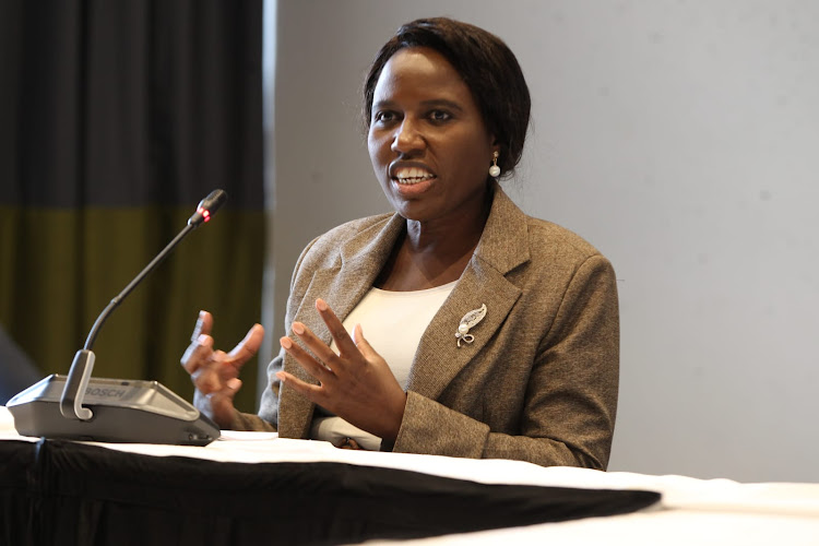 University Education and Research PS Nominee Beatrice Inyangala during vetting on Wednesday, November 30.