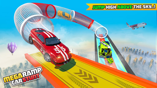 Screenshot Mega Ramp Stunt Car Extreme 3D