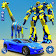 Giraffe Robot Transformation Shooting icon