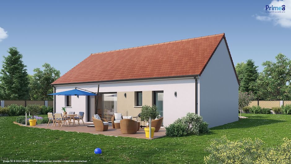 Vente maison neuve 4 pièces 90 m² à Villeneuve-la-Guyard (89340), 228 613 €