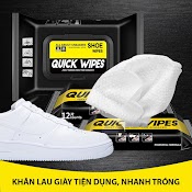 Khăn Giấy Lau Giày Thể Thao Quick Wipes Trắng Siêu Tốc (Sneaker Cleaning, Chùi Vệ Sinh Giày, Khăn Giấy Ướt Vệ Sinh Giày)