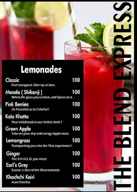 The Blend Express Cafe menu 2