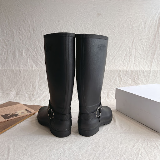 Title 12, Waterproof Below The Knee Buckle Knight Boots –...