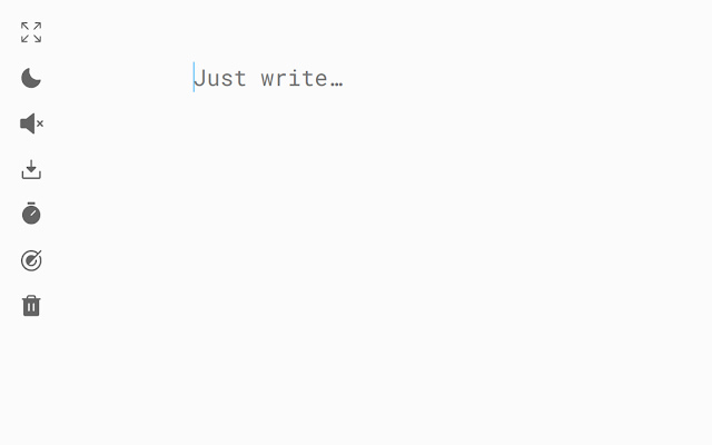 Just Write