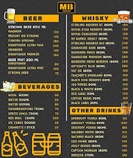 Madira Bar Express menu 1