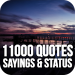 Cover Image of Download 11000 Quotes, Sayings & Status - Images Collection 7.2 APK