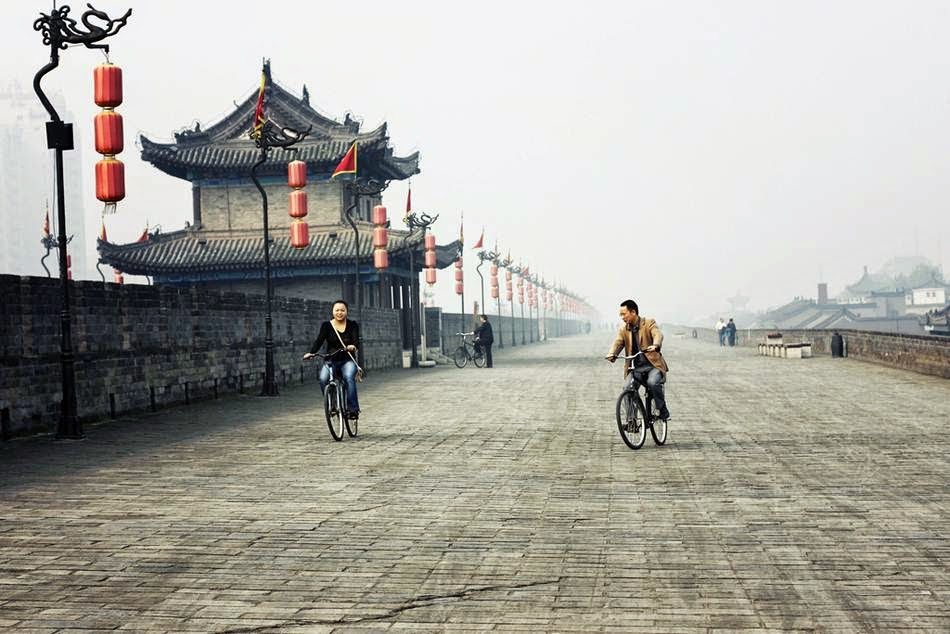 Xian Ming Wall, às muralhas de Xian