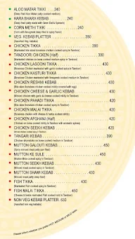 Kalinga Restaurant menu 2