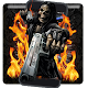 Download Graveyard Skull Revolver Gun Theme For PC Windows and Mac 1.1.1