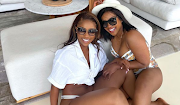 Pearl  Modiadie and Lorna Maseko had a girls' trip in Cape Town recently.