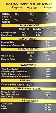 The Pizza Pavilion menu 3