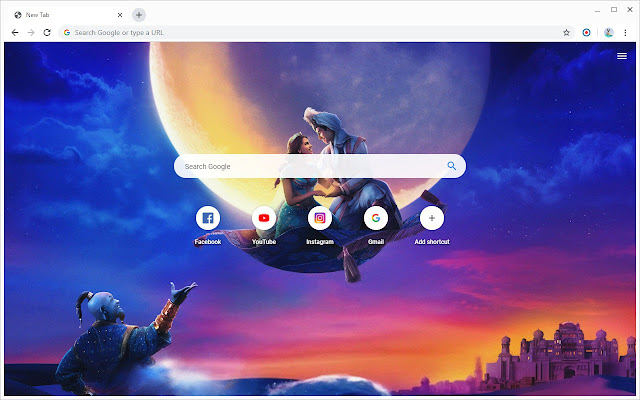 Aladdin Wallpapers New Tab