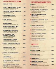 The Podium Sports Bar menu 3