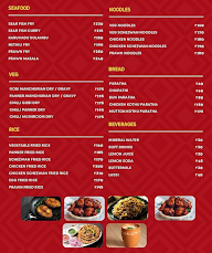 Chennai Mess menu 2
