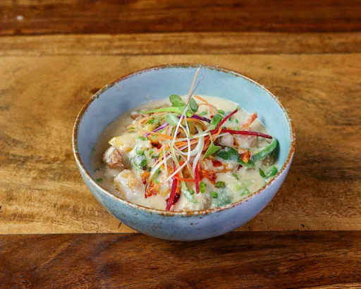 Butter Garlic Prawns In Cashew Tartare Sauce