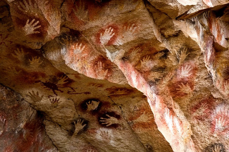 Cueva de las Manos, a caverna das mãos na Patagônia