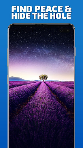 Hide Camera Hole - HD Amoled Background Wallpapers