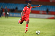 Nyiko Mobbie of Free State Stars during the Absa Premiership match between Mamelodi Sundowns and Free State Stars at Loftus Stadium on November 07, 2018 in Pretoria, South Africa.