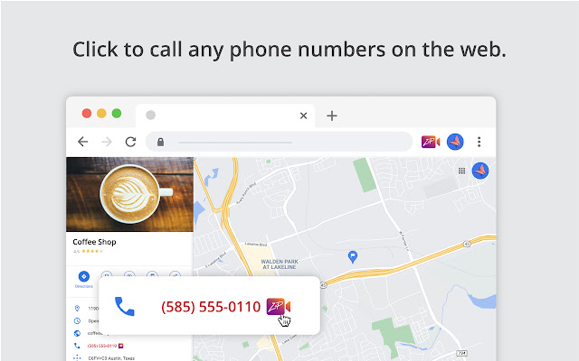 ZP Click 2 Call - Automated VRS Dialing chrome extension