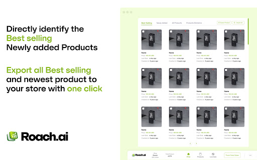 Roach.AI - Shopify analytics & dropship tool
