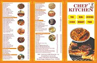 Chef Kitchen menu 2