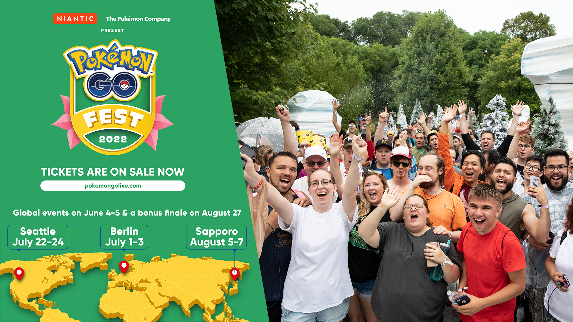 Pokémon Go Fest 2022 terá Shaymin; veja data, ingressos e atrações