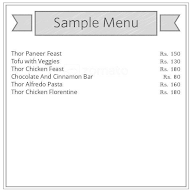 Thor Fitness Cafe menu 1