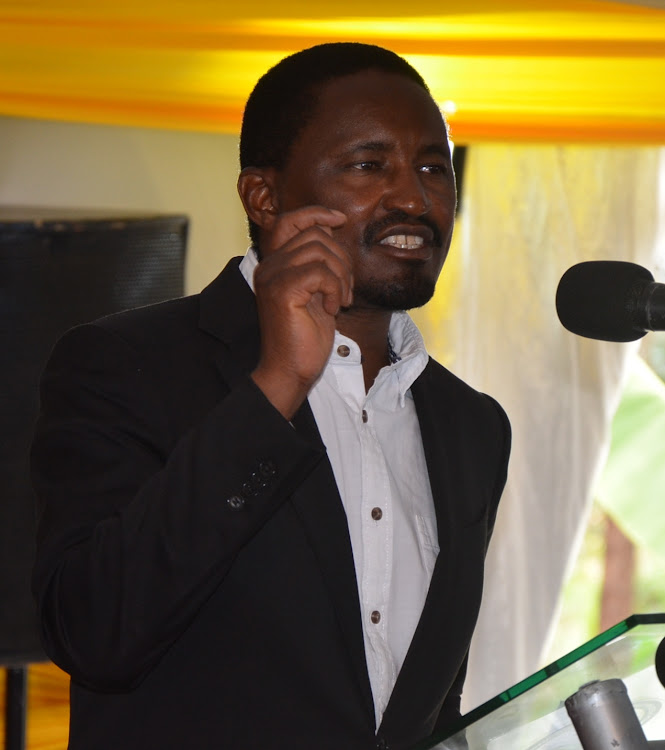 TSP leader Mwangi Kiunjuri in Karatina on Monday January 25, 2021