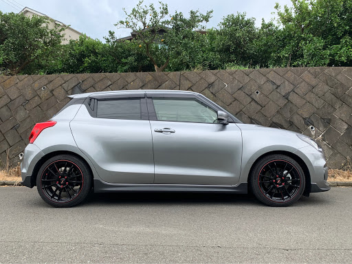 スイフトスポーツの車高調取付・TEIN FLEX Zに関するカスタム スイフトスポーツの車高調取付・TEIN FLEX Zに関するカスタム