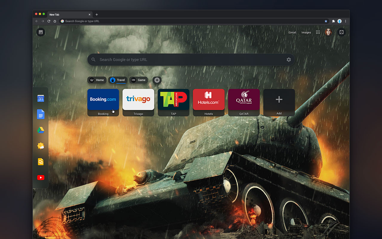 World of Tanks Wallpapers | New Tab Theme Preview image 3