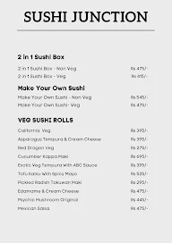 Sushi Junction menu 1