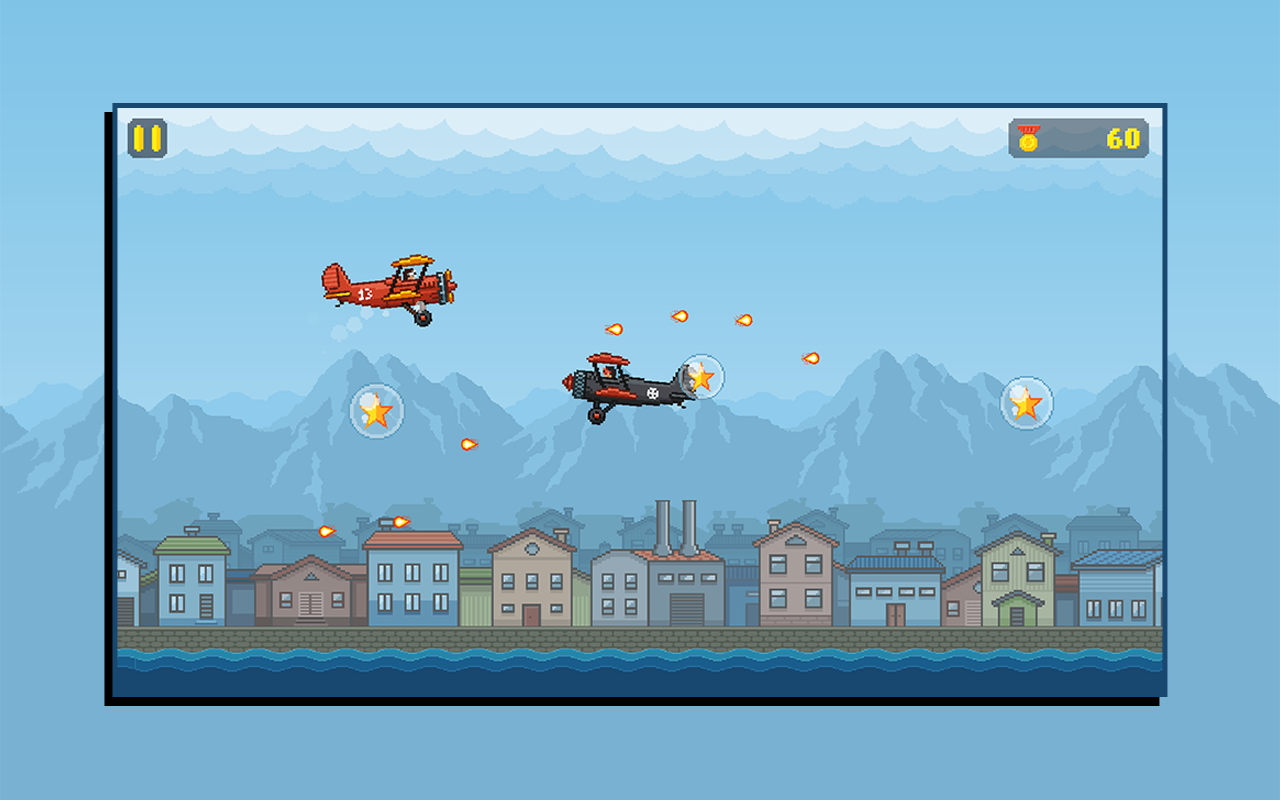 Air Wolves Pixel Game Preview image 4